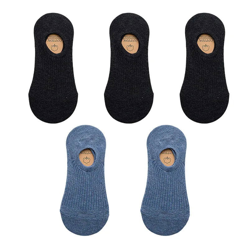 Chaussettes Basses en Coton Pack 5 