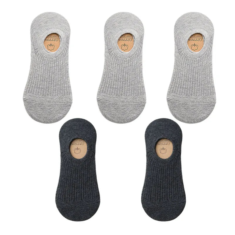 Chaussettes Basses en Coton Pack 5 