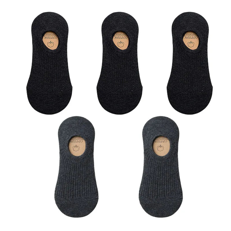 Chaussettes Basses en Coton Pack 5 