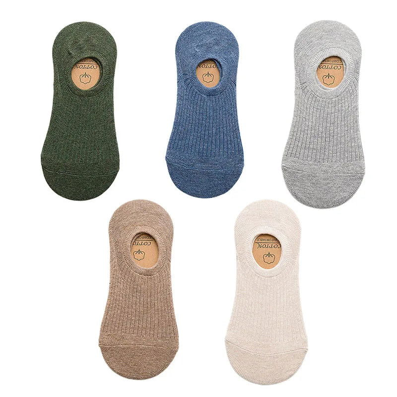 Chaussettes Basses en Coton Pack 5 