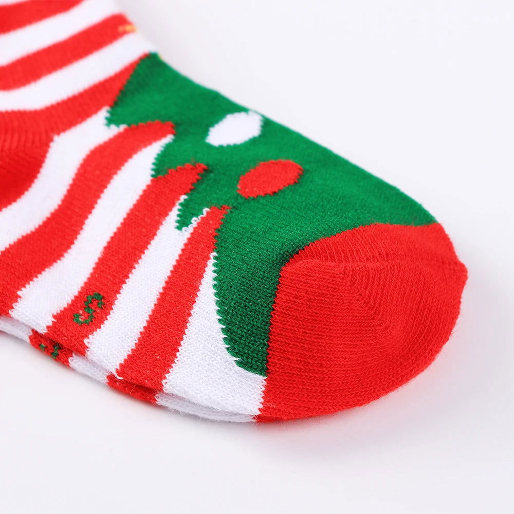 Chaussettes Bébé Motifs Noël Pack 5 