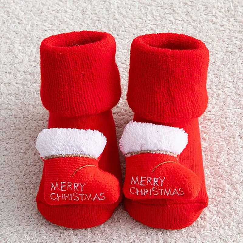 Chaussettes Bébé de Noël 