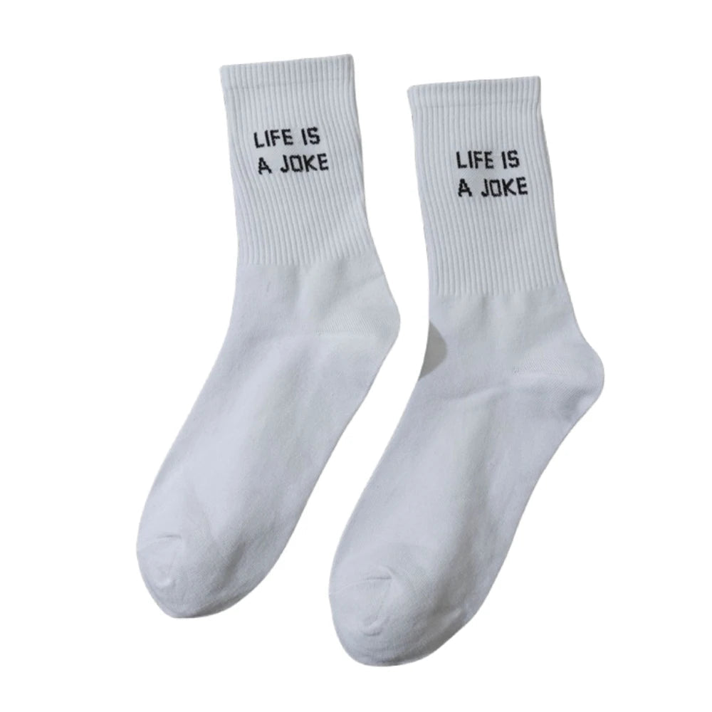 Chaussettes Blanches en Coton 