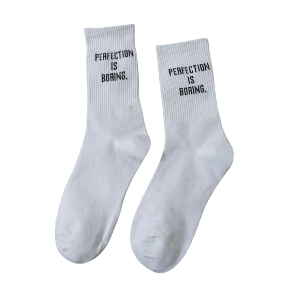 Chaussettes Blanches en Coton 