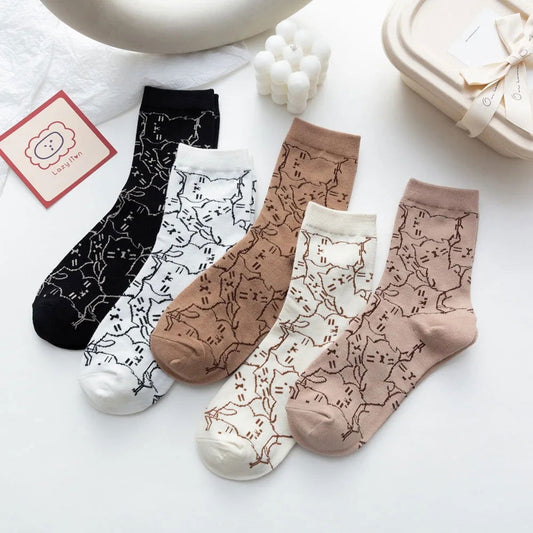 Chaussettes Chat pour Femme 