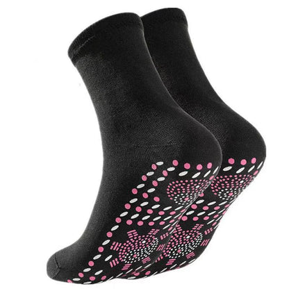 Chaussettes Chauffantes Antidérapantes 