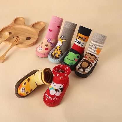 Chaussettes Chaussons Bébé Motif Animaux 