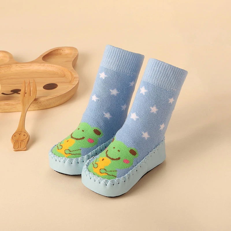 Chaussettes Chaussons Bébé Motif Animaux 