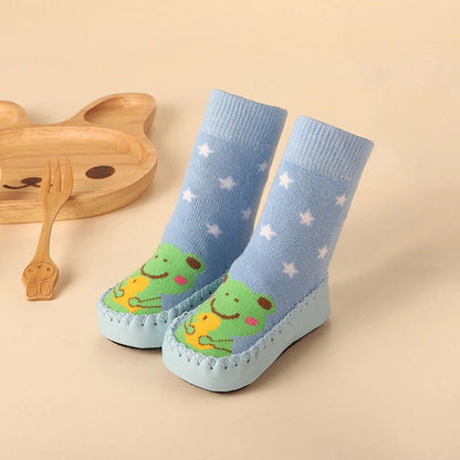 Chaussettes Chaussons Bébé Motif Animaux 