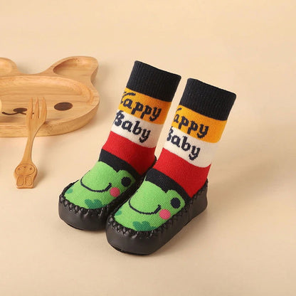 Chaussettes Chaussons Bébé Motif Animaux 