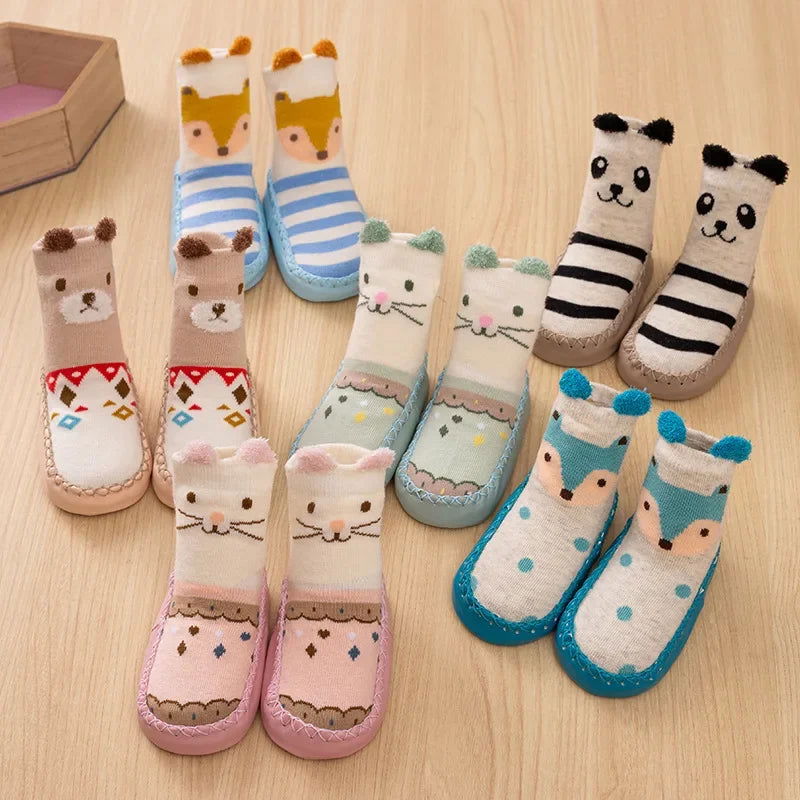 Chaussettes Chaussons Bébé d'Hiver 