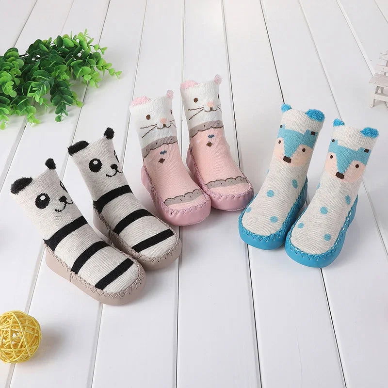 Chaussettes Chaussons Bébé d'Hiver 