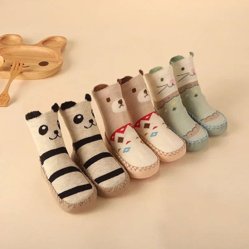 Chaussettes Chaussons Bébé d'Hiver 