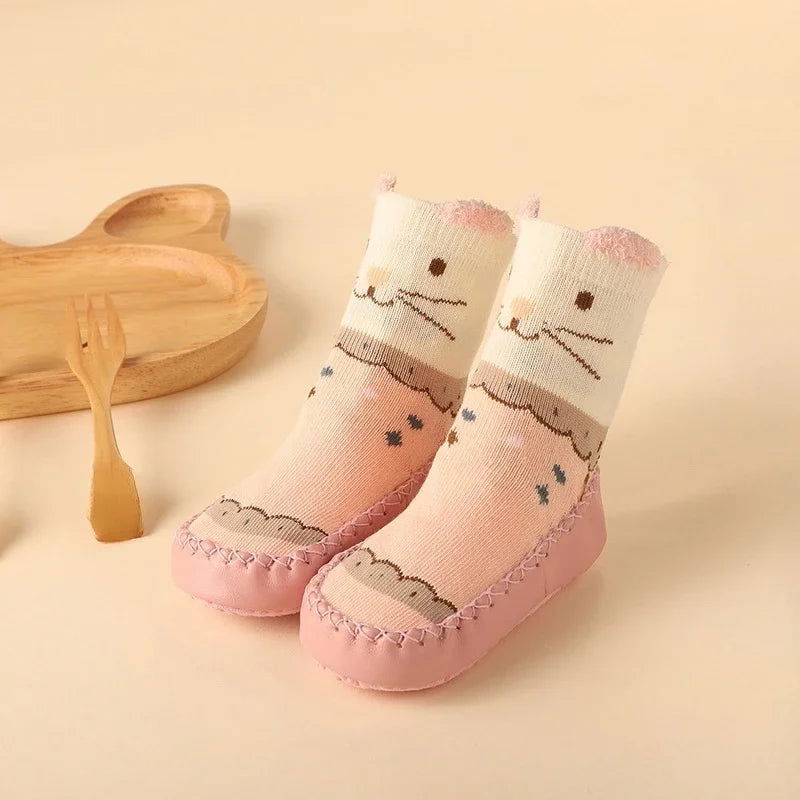 Chaussettes Chaussons Bébé d'Hiver 