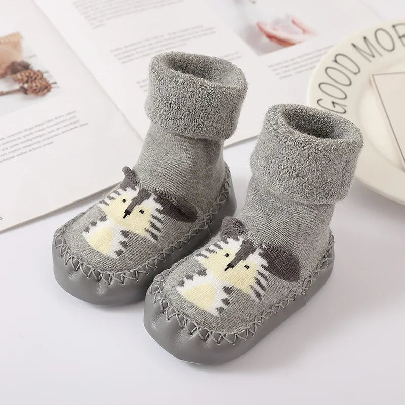 Chaussettes Chaussons Chaudes pour Bébé 