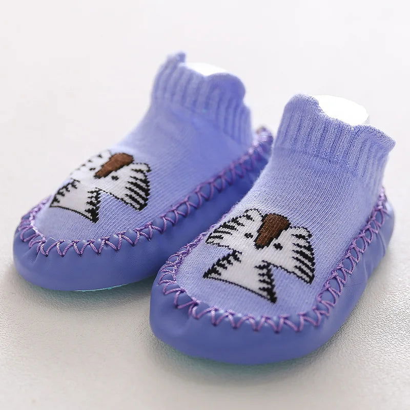 Chaussettes Chaussons Motifs Animaux pour Bébé 