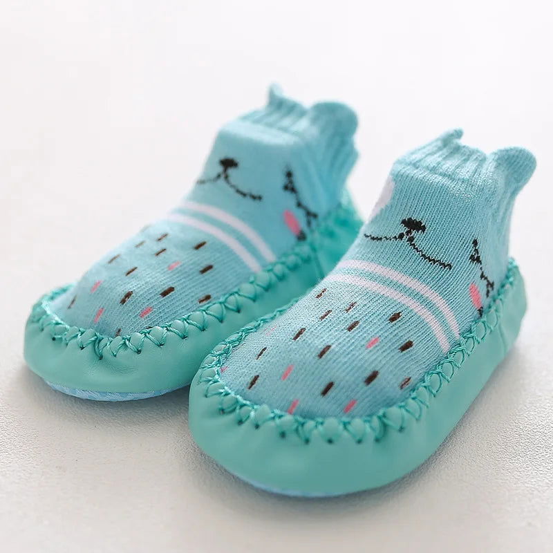 Chaussettes Chaussons Motifs Animaux pour Bébé 