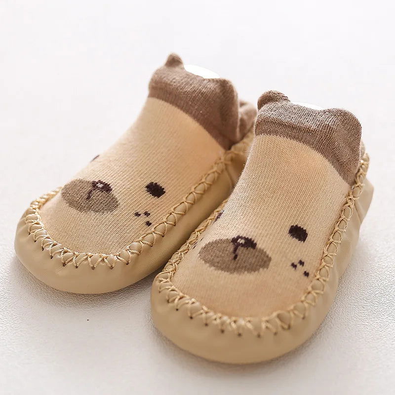 Chaussettes Chaussons Motifs Animaux pour Bébé 