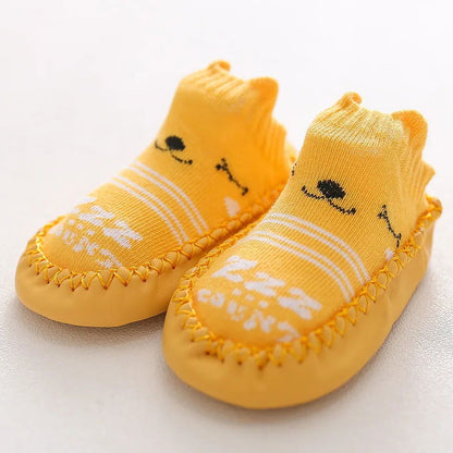 Chaussettes Chaussons Motifs Animaux pour Bébé 