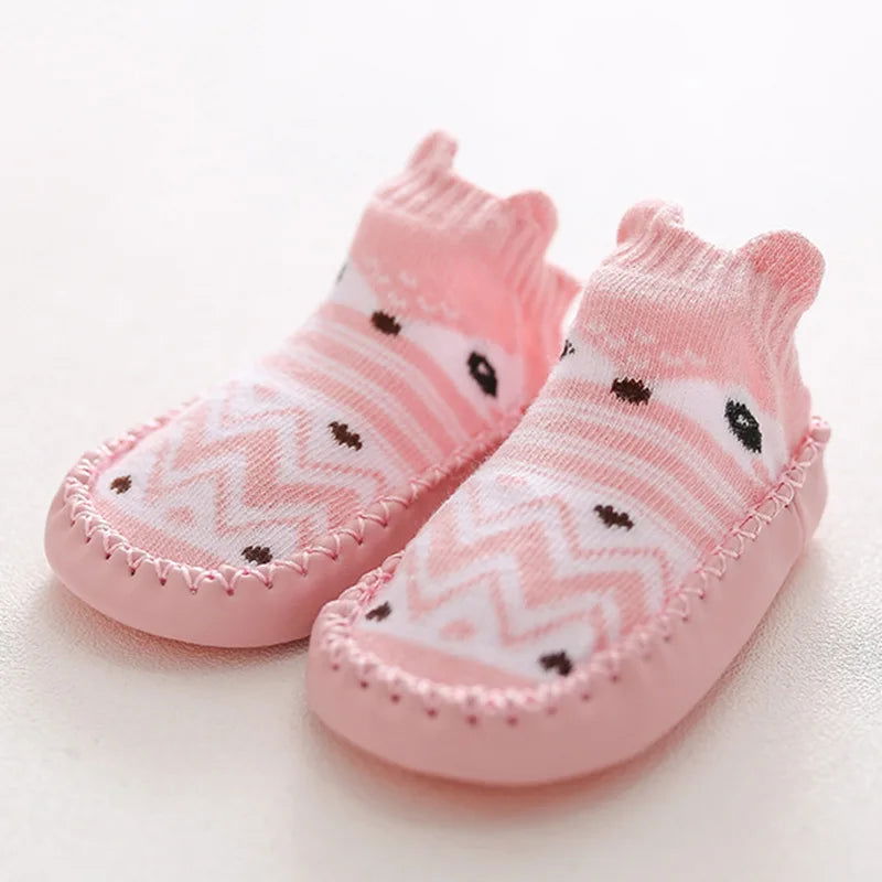 Chaussettes Chaussons Motifs Animaux pour Bébé 