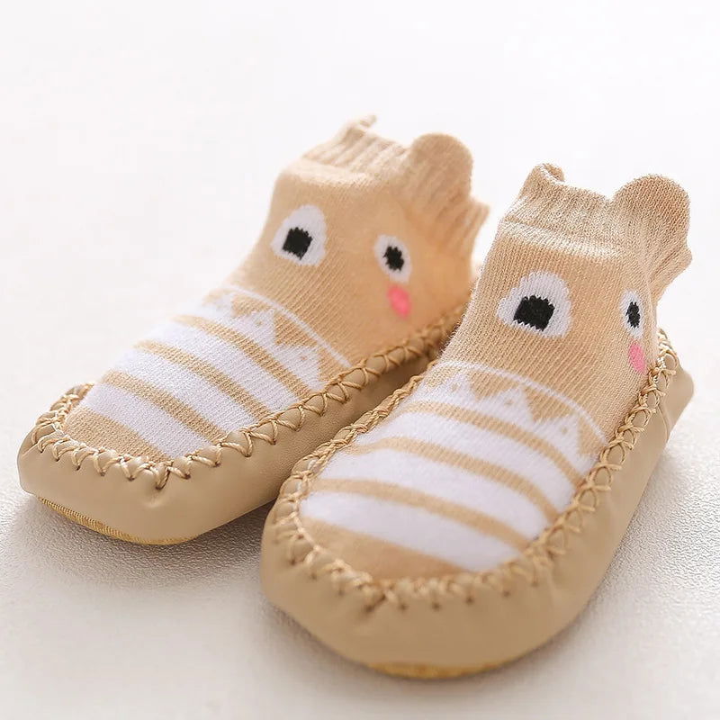 Chaussettes Chaussons Motifs Animaux pour Bébé 