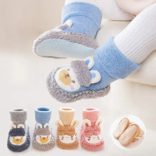 Chaussettes Chaussons de Marche pour Bébé 