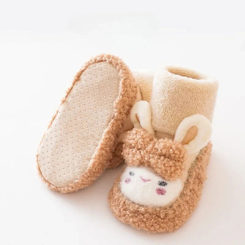 Chaussettes Chaussons de Marche pour Bébé 