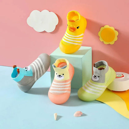 Chaussettes Chaussons en Caoutchouc pour Bébé 