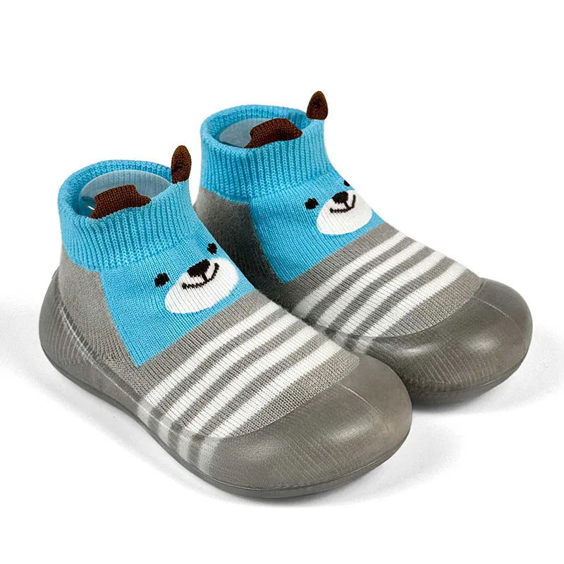 Chaussettes Chaussons en Caoutchouc pour Bébé 