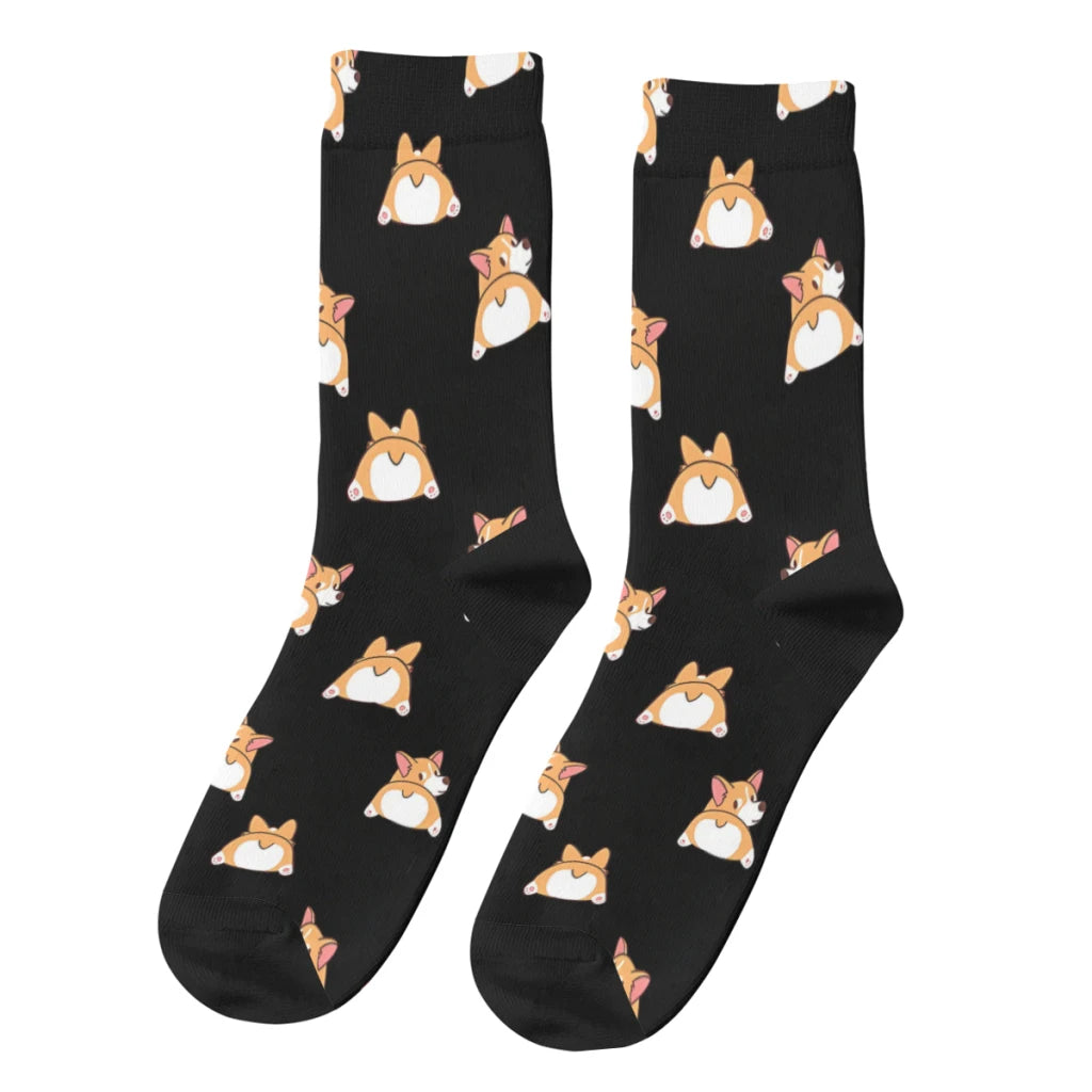 Chaussettes Chien Corgi 