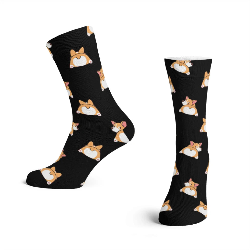 Chaussettes Chien Corgi 