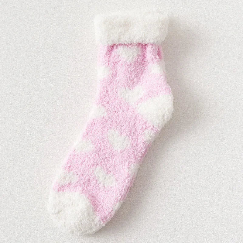 Chaussettes Cœur en Laine 