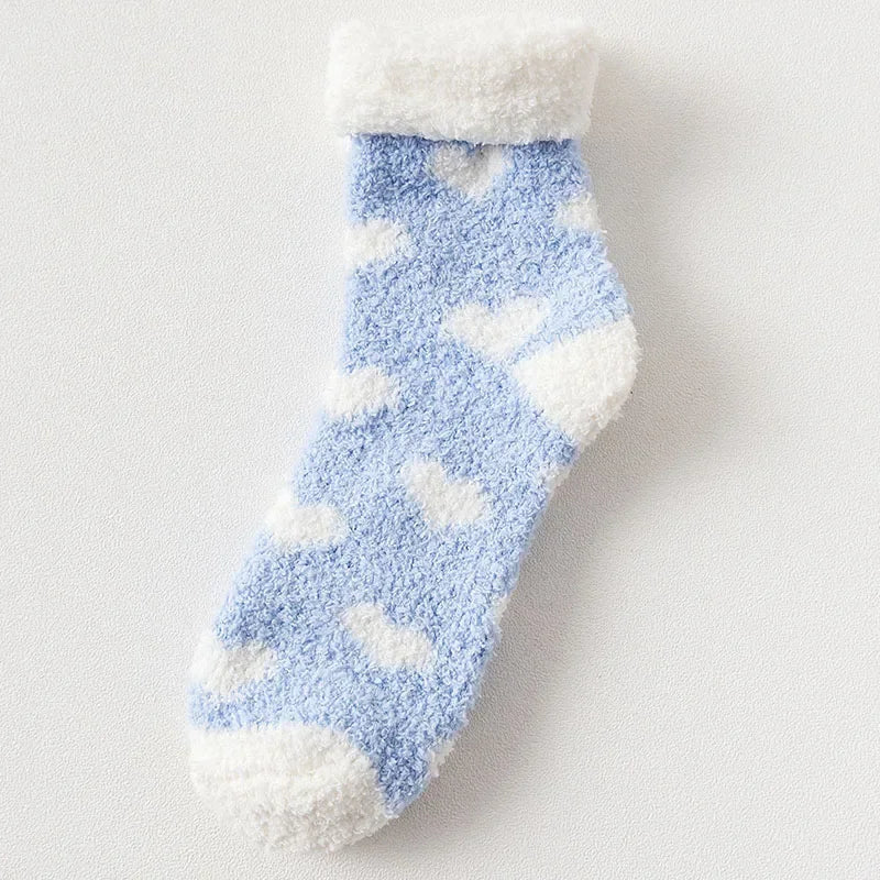 Chaussettes Cœur en Laine 