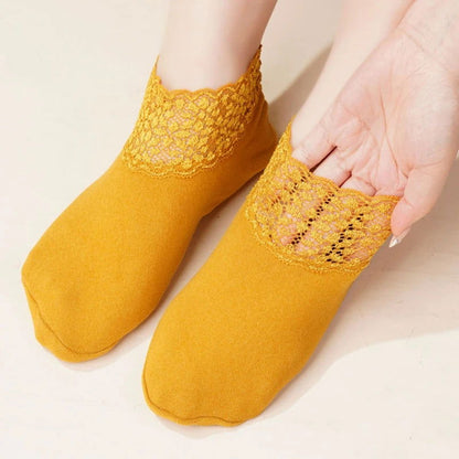 Chaussettes Décontractées en Dentelle Pack 3 