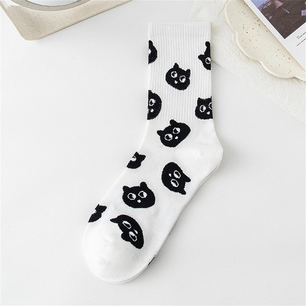 Chaussettes Élastiques Chat 