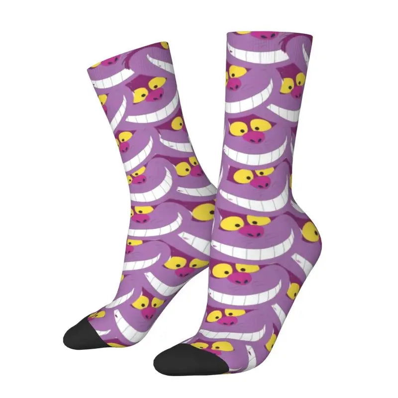 Chaussettes Fantaisie Chat du Cheshire 