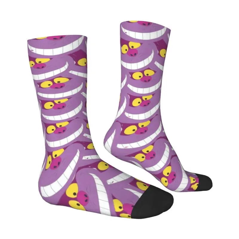 Chaussettes Fantaisie Chat du Cheshire 