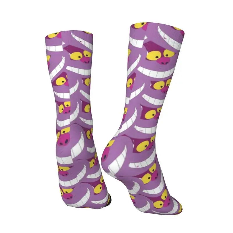 Chaussettes Fantaisie Chat du Cheshire 