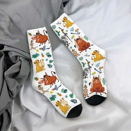 Chaussettes Fantaisie Timon et Pumba 