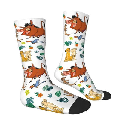 Chaussettes Fantaisie Timon et Pumba 