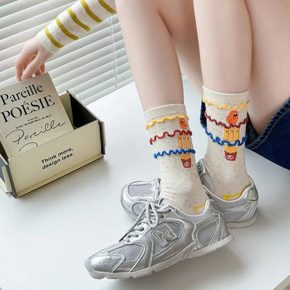 Chaussettes Fantaisie pour Femme 