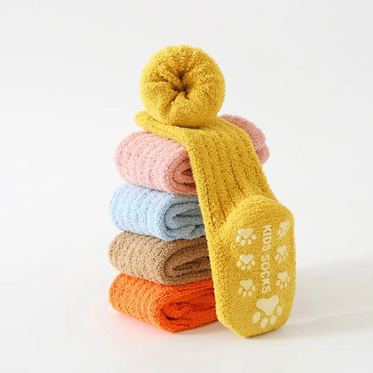 Chaussettes Hautes Antidérapantes pour Bébé 