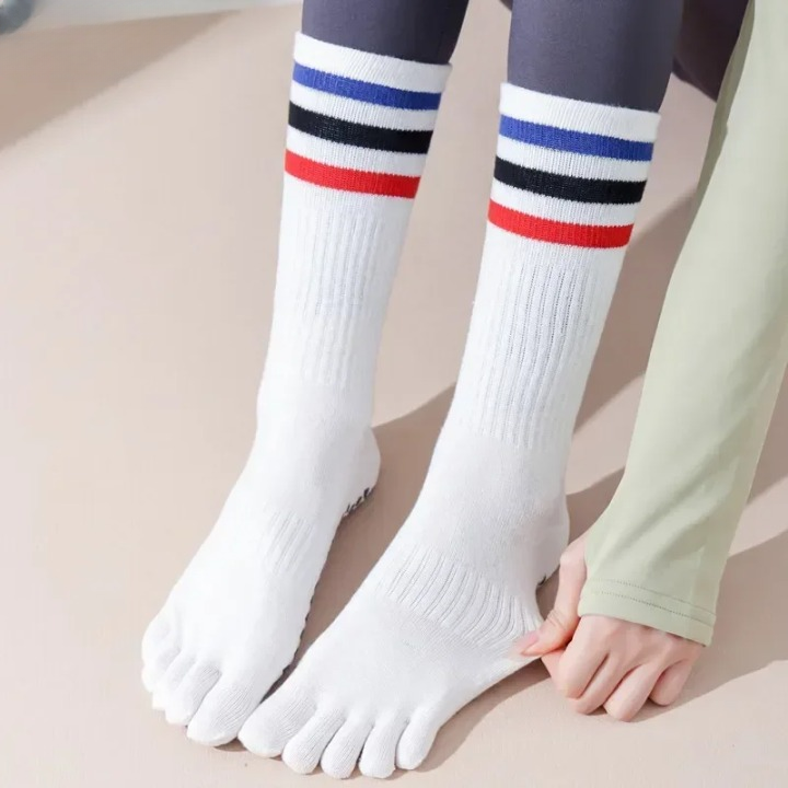 Chaussettes Hautes de Pilates 