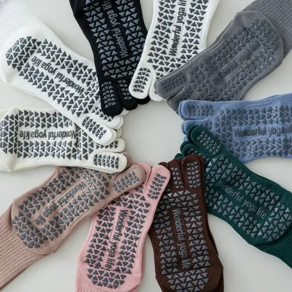 Chaussettes Hautes de Pilates 