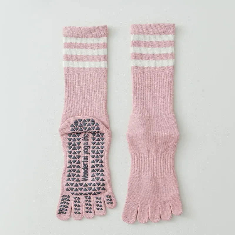 Chaussettes Hautes de Pilates 