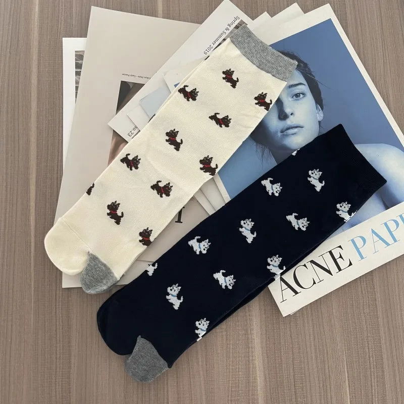 Chaussettes Japonaises Motif Chien 