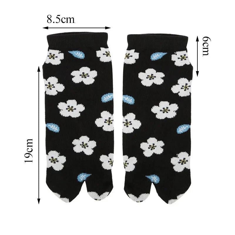 Chaussettes Japonaises á Motifs 