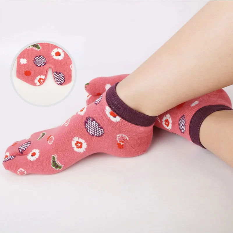 Chaussettes Japonaises á Motifs 