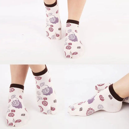 Chaussettes Japonaises á Motifs 