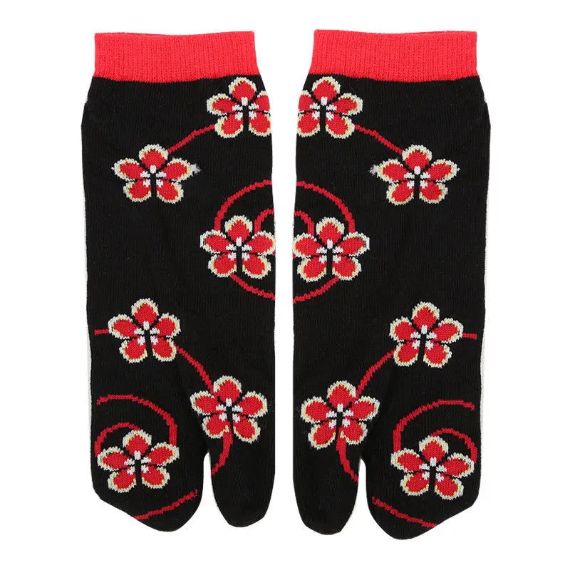 Chaussettes Japonaises á Motifs 